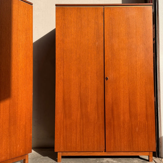 Ultra-Rare Pair of 1960s Fler Fleredo Wardrobe Armoires – Exclusive Melbourne Furniture Vault Find - (Revive)