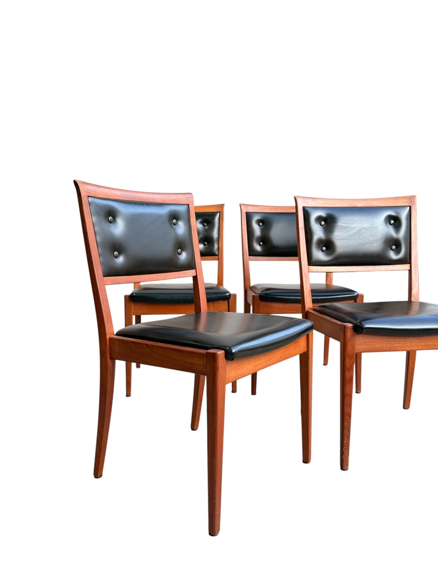 Pre-Order: Set of 4 Button Back Parker number 70 Dining Chairs