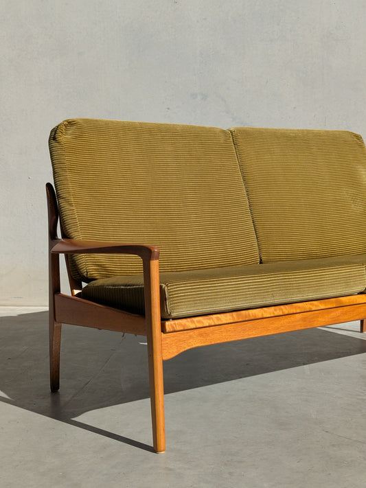 Fler Narvik 2 Seater - Sage Revival Green Corduroy (Refine))