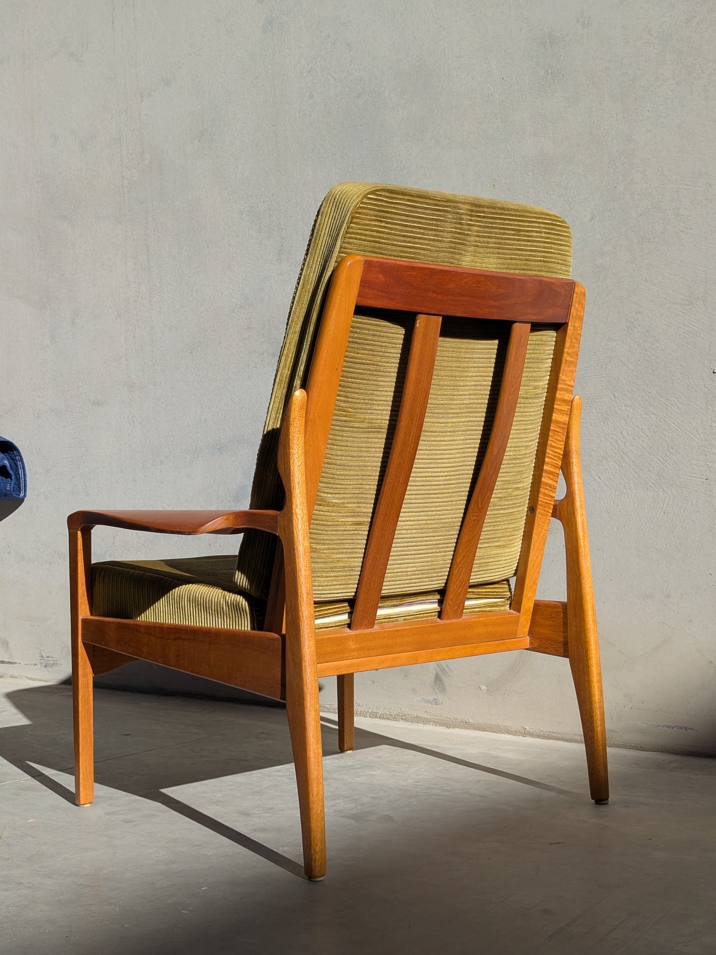 Fler Narvik Armchair - Sage Revival Green Corduroy (Refine)