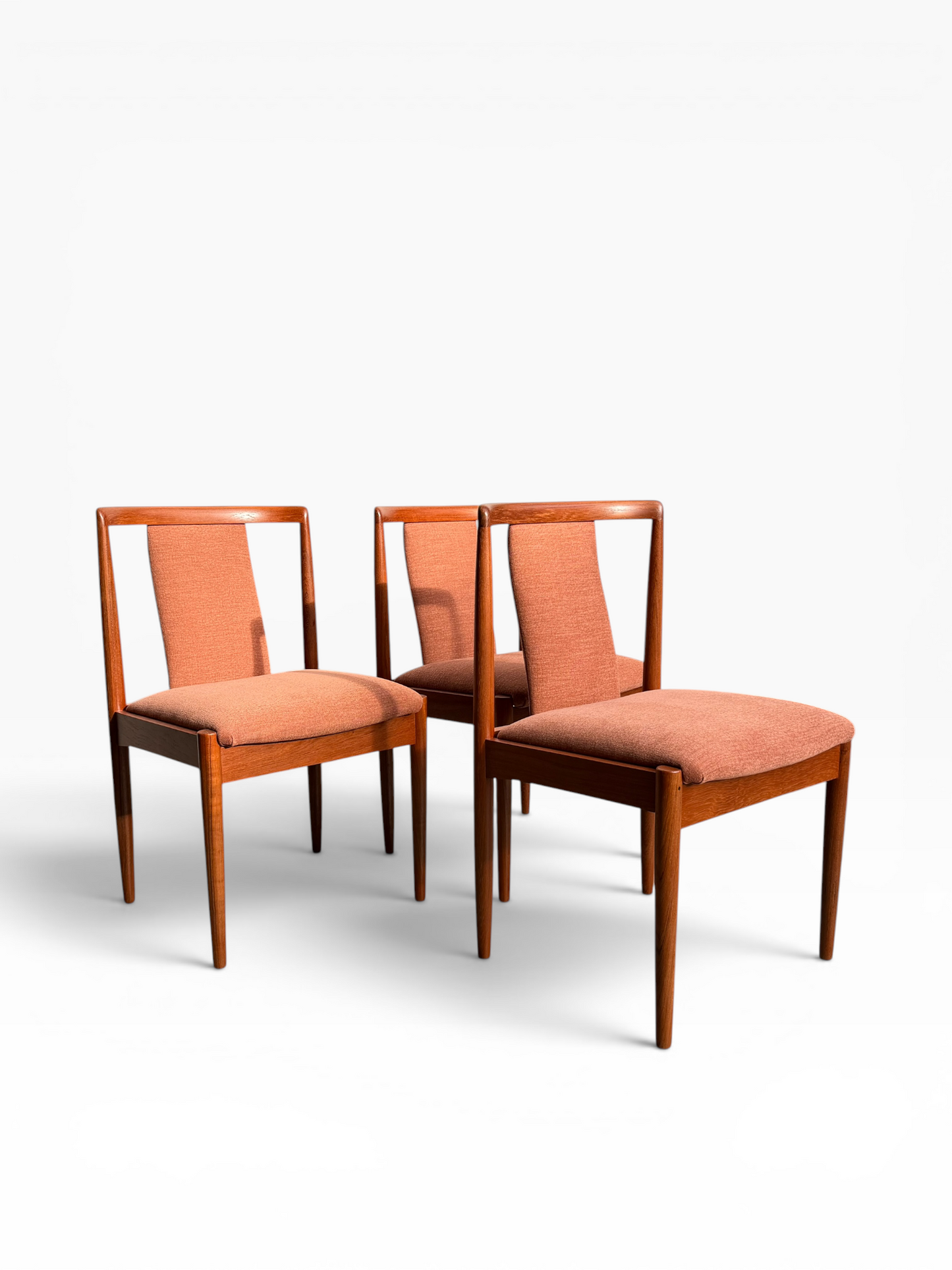 Fully Restored Parker T-Back Number 88 Dining Chairs Set of 4 - Terracotta (Rediscover)