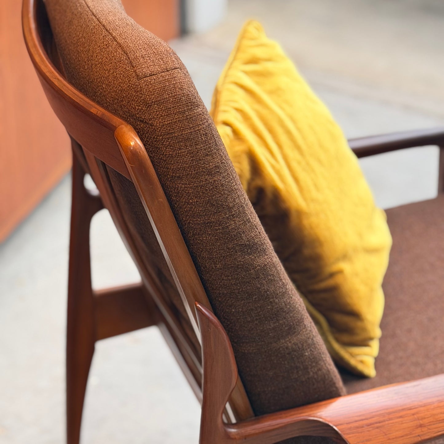 Fler Narvik Armchair -  original rich chocolate upholstery (Refine)