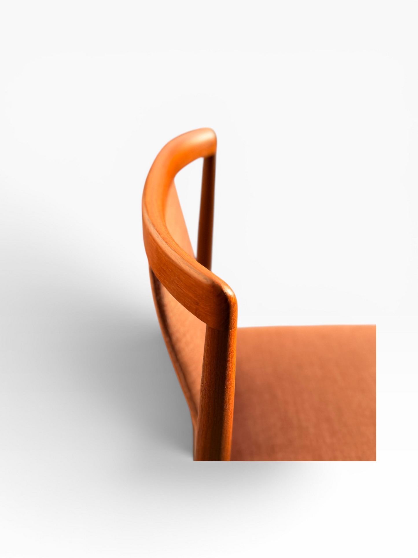 Fully Restored Parker T-Back Number 88 Dining Chairs Set of 4 - Terracotta (Rediscover)