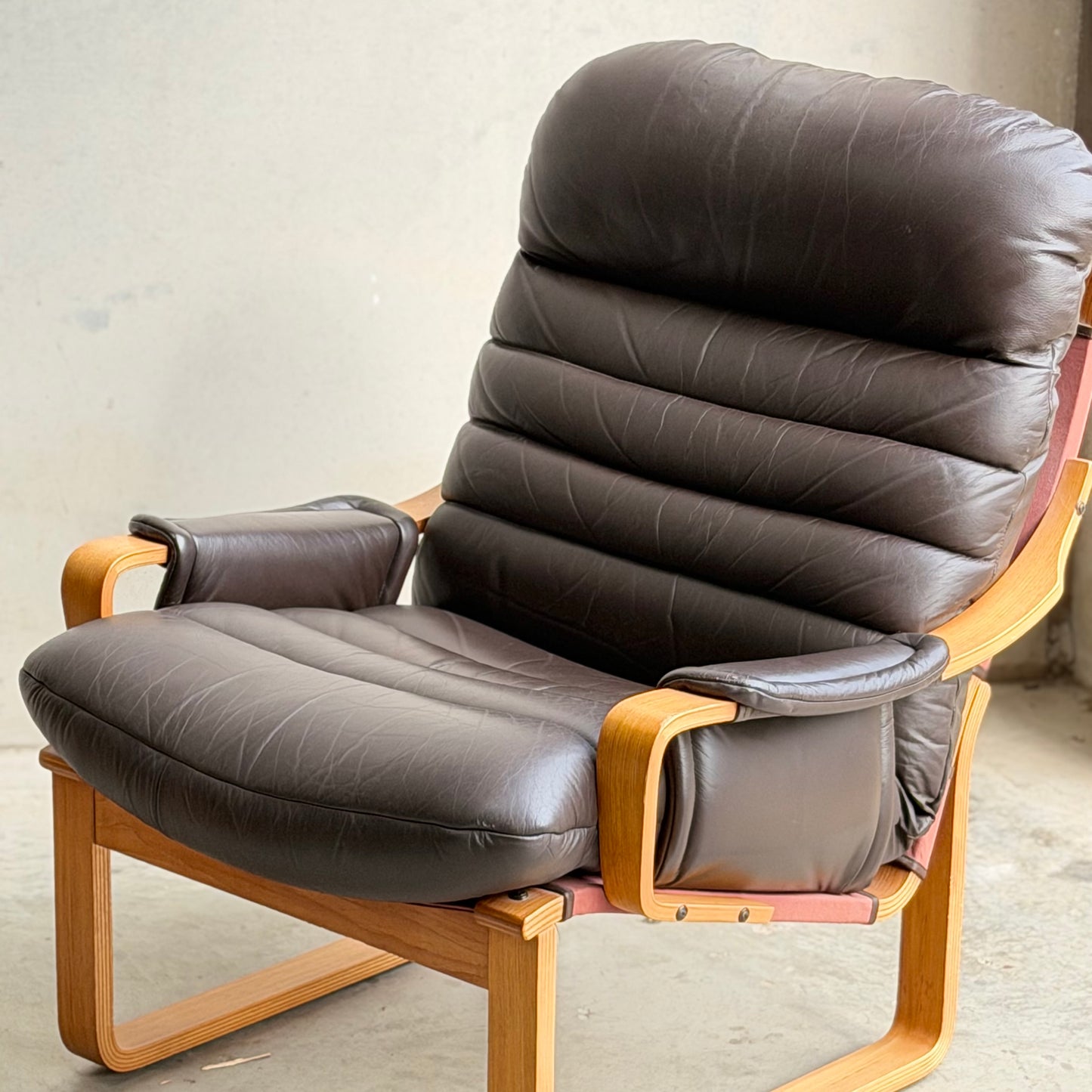 Tessa Austin Chocolate Brown Leather Armchair
