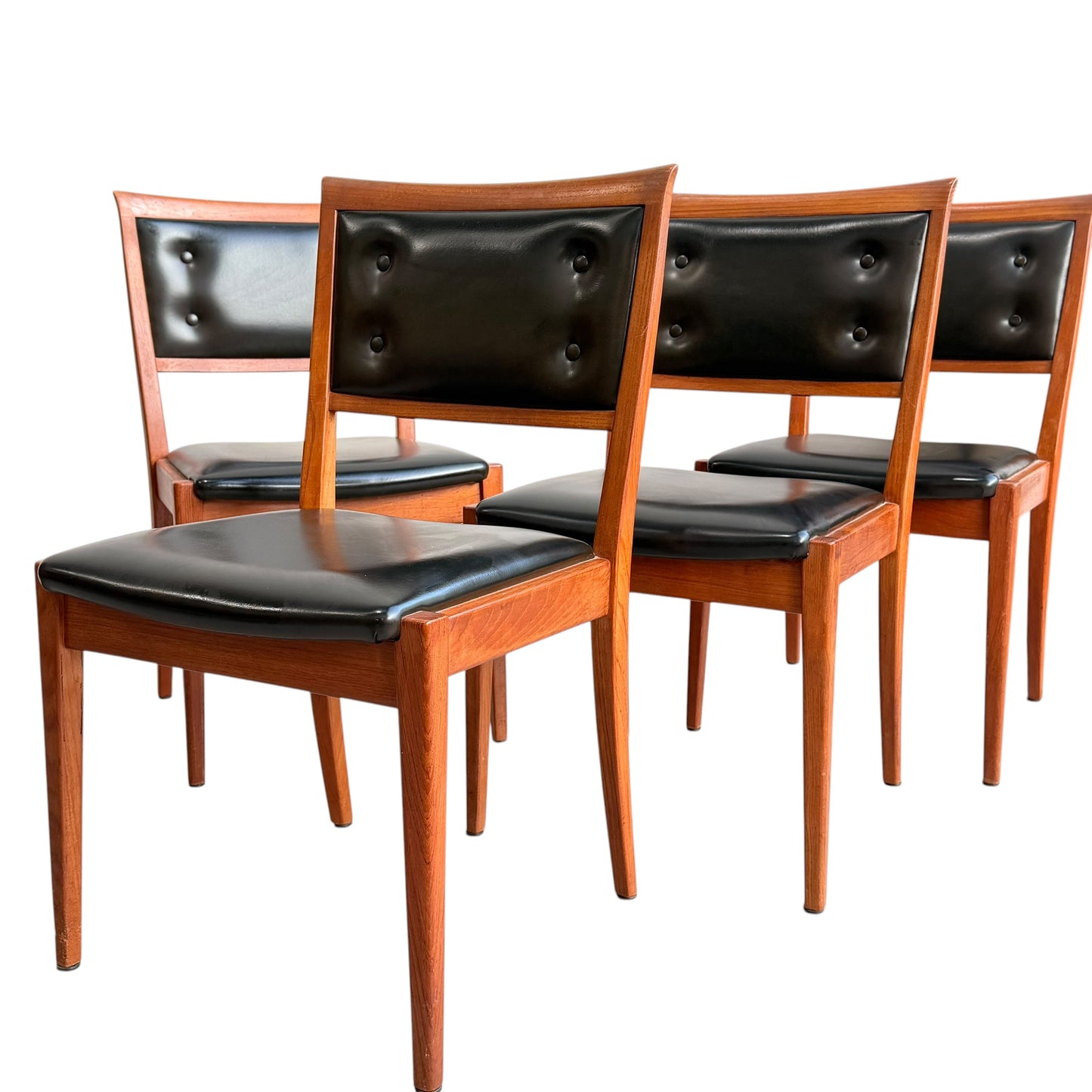 Pre-Order: Set of 4 Button Back Parker number 70 Dining Chairs