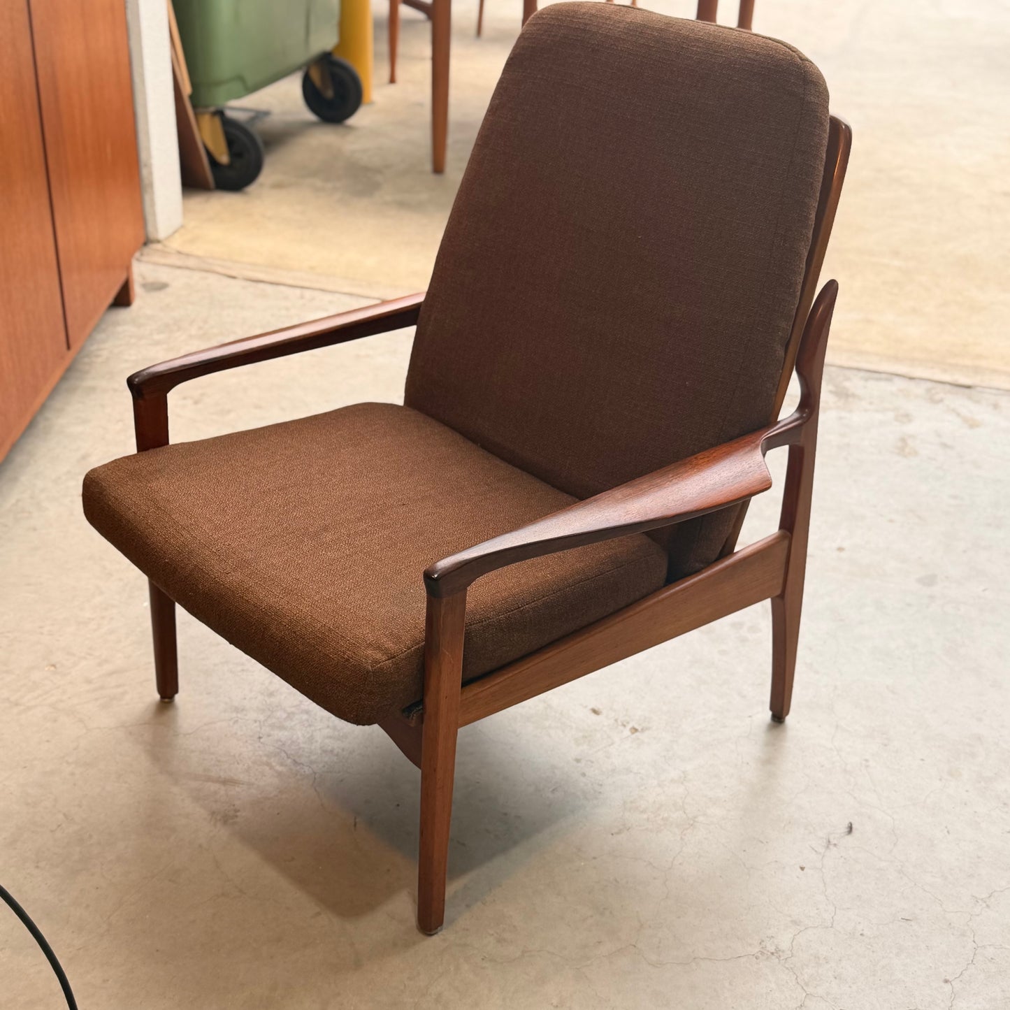 Fler Narvik Armchair -  original rich chocolate upholstery (Refine)
