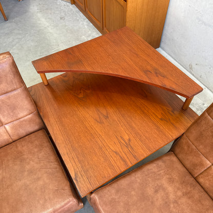 Rare Fler “Flerline” Modular Sofa Set with Original Vinyl & Cane