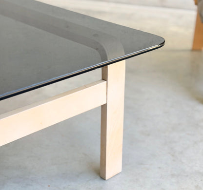 Tessa Ferrara Glass Coffee Table designed by Fred Lowen for Tessa Furniture (Revive)