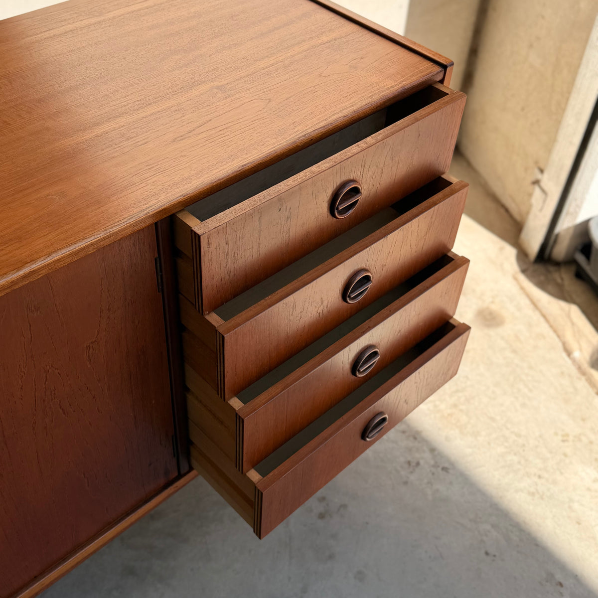 Parker Nordic “Cats Eye” Credenza / Sideboard 1.8M