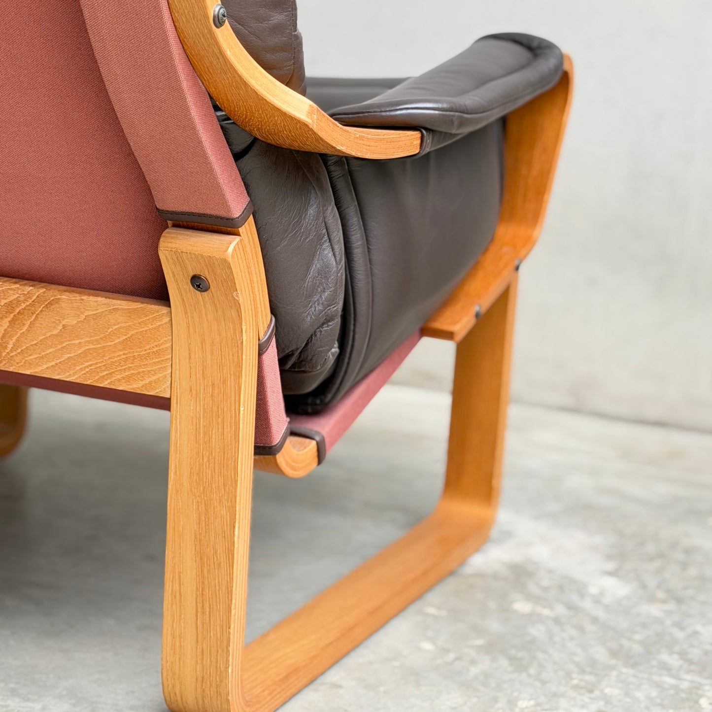 Tessa Austin Chocolate Brown Leather Armchair