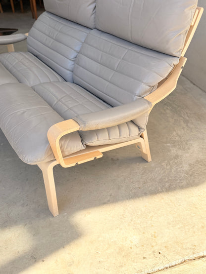 2 Seater Tessa Ferrara Leather Sofa (Revive)
