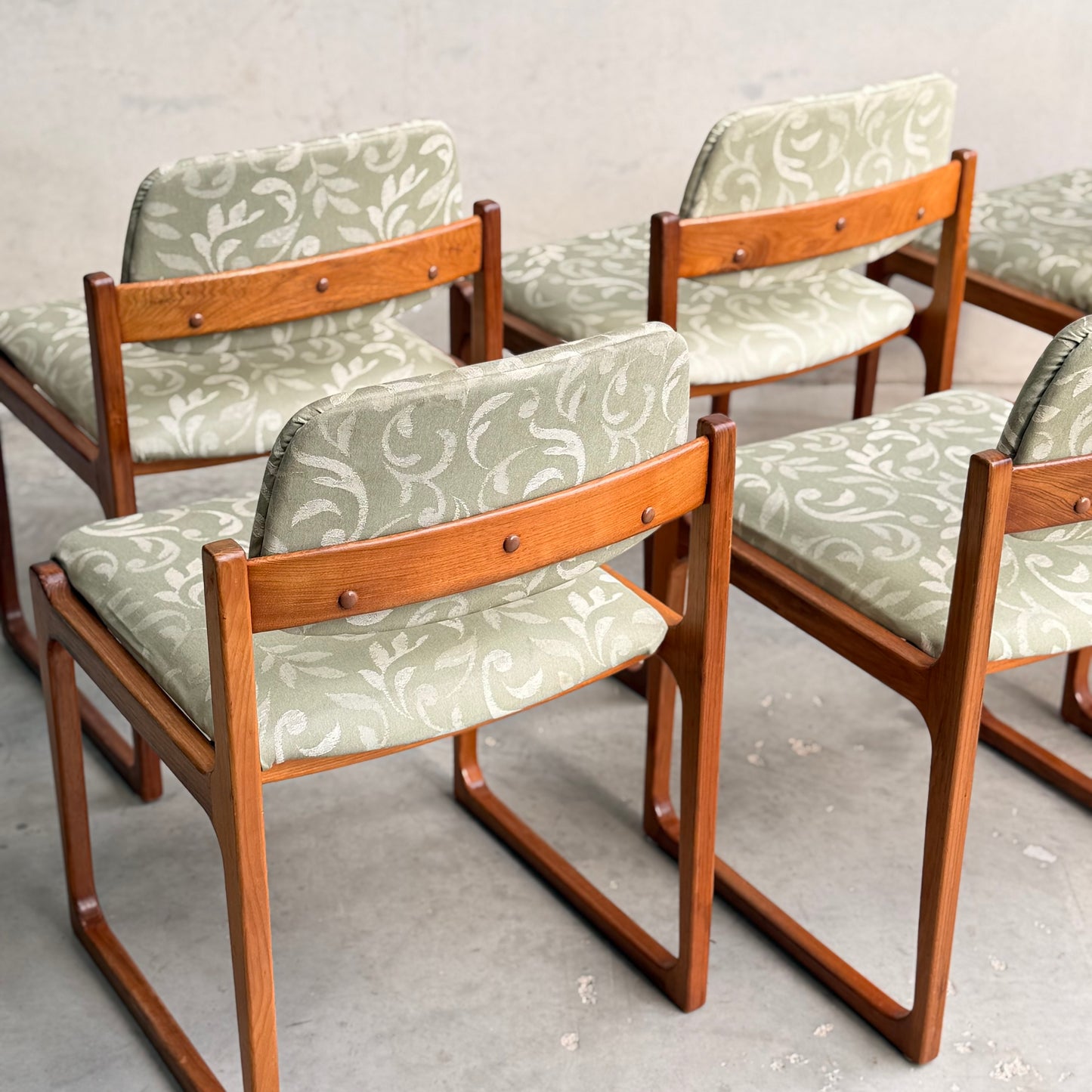 Set of 6 Gerald Easden Module Furniture Dining Chairs Australian Mid-Century Modern (Refine)