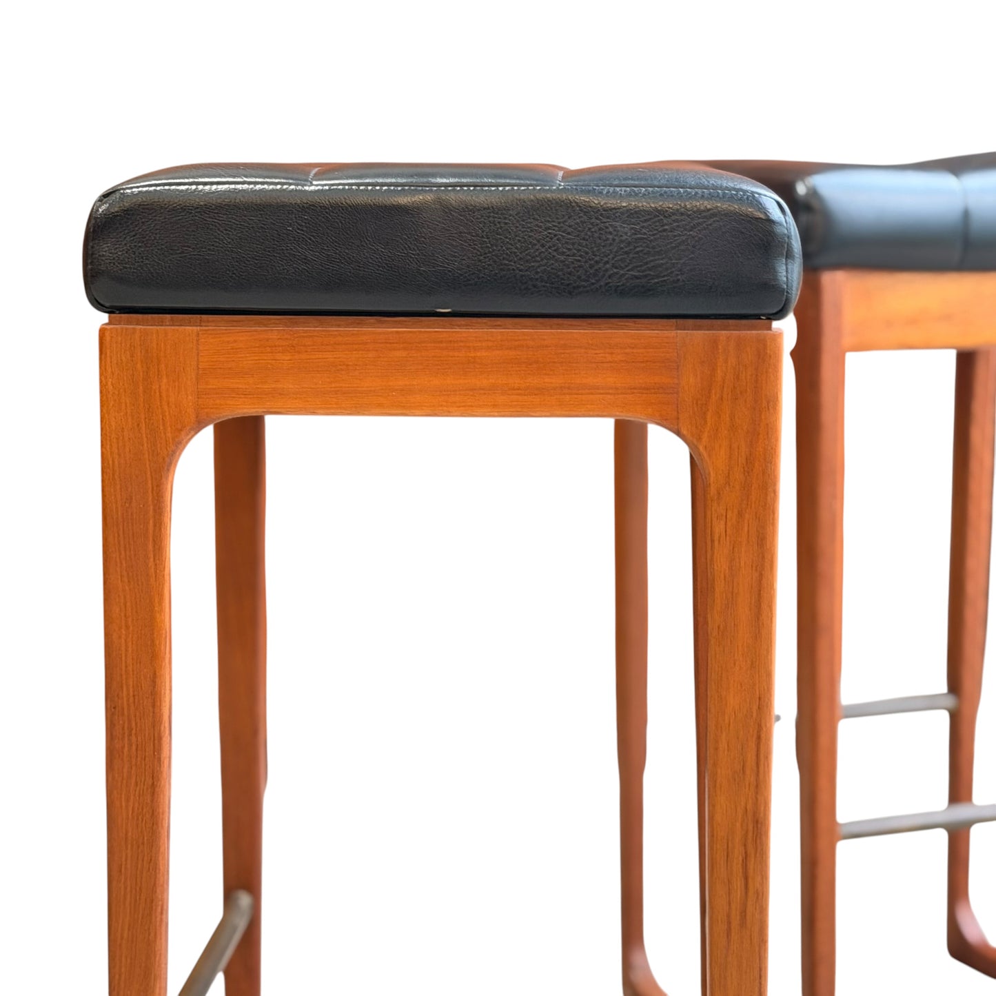 Vintage Pair of Gerald Easden Bar Stools Tasmanian Blackwood (Revive)