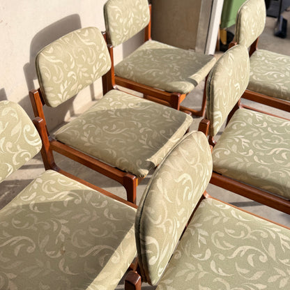 Set of 6 Gerald Easden Module Furniture Dining Chairs Australian Mid-Century Modern (Refine)