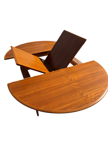 Stunning Parker Nordic Round Extension Butterfly Table – Model 90 Fully Professionally Restored