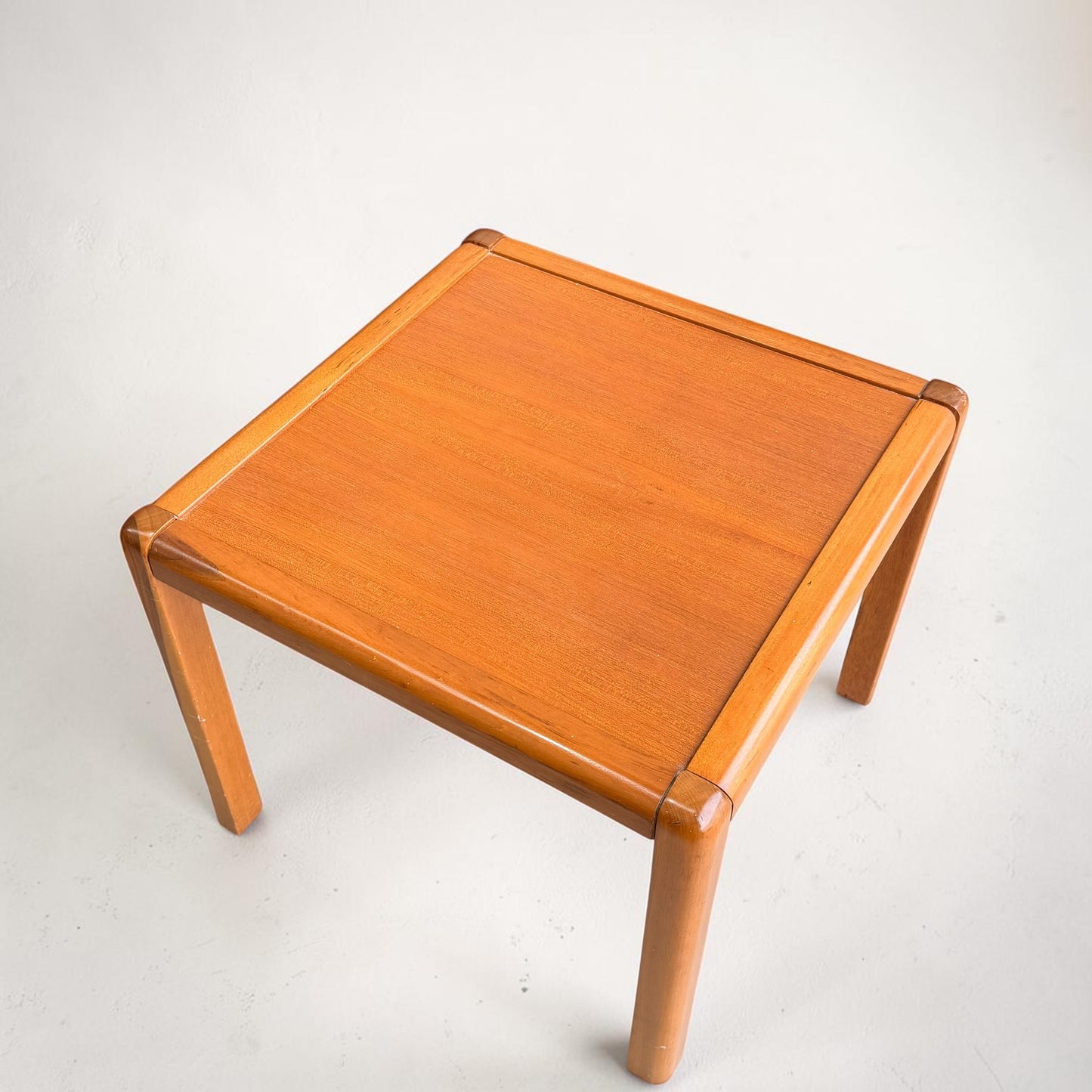 Petite Mid-Century Parker Square Teak Coffee Table
