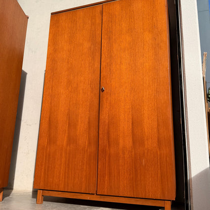 Ultra-Rare Pair of 1960s Fler Flerendo Wardrobe Armoires – Exclusive Melbourne Furniture Vault Find - (Revive)