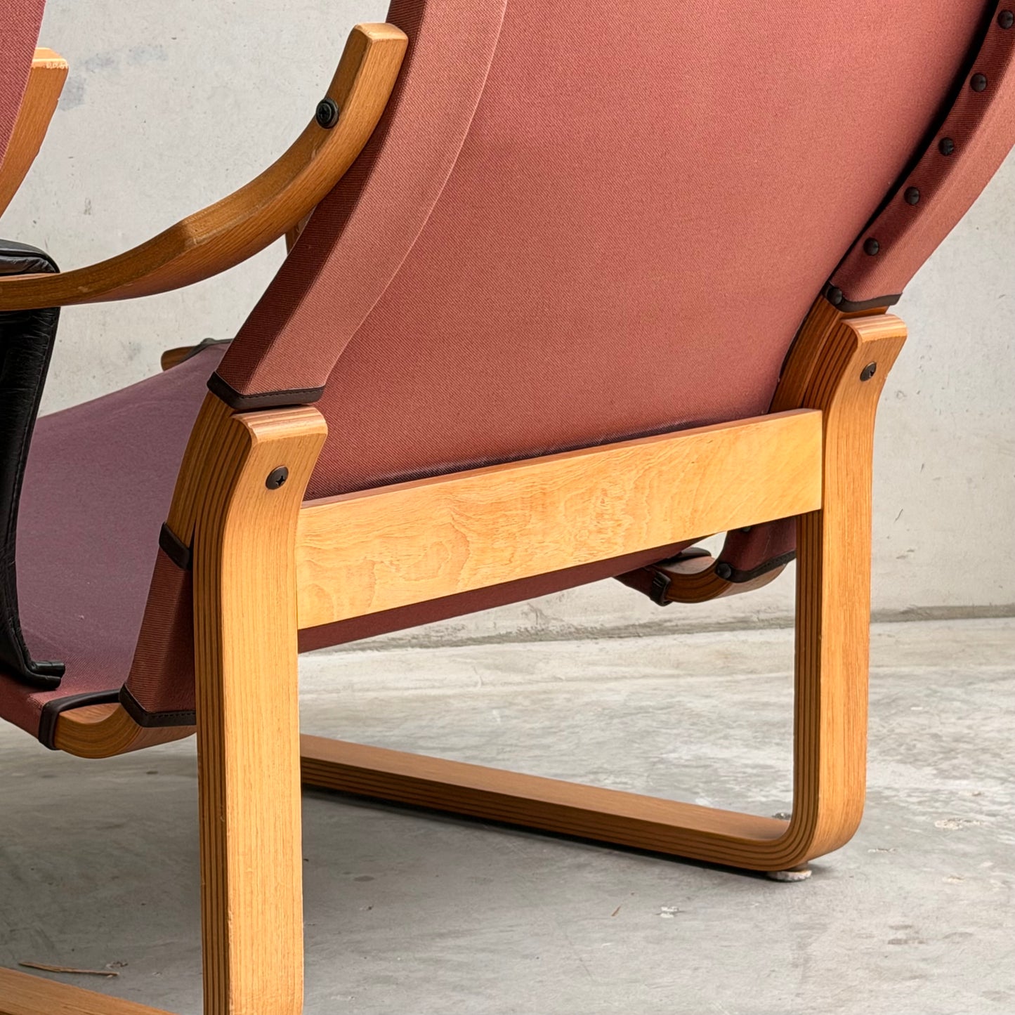 Pair of Tessa Austin Chocolate Brown Leather Armchairs (Revive)