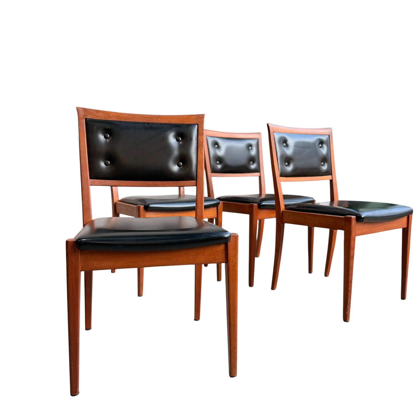 Pre-Order: Set of 4 Button Back Parker number 70 Dining Chairs