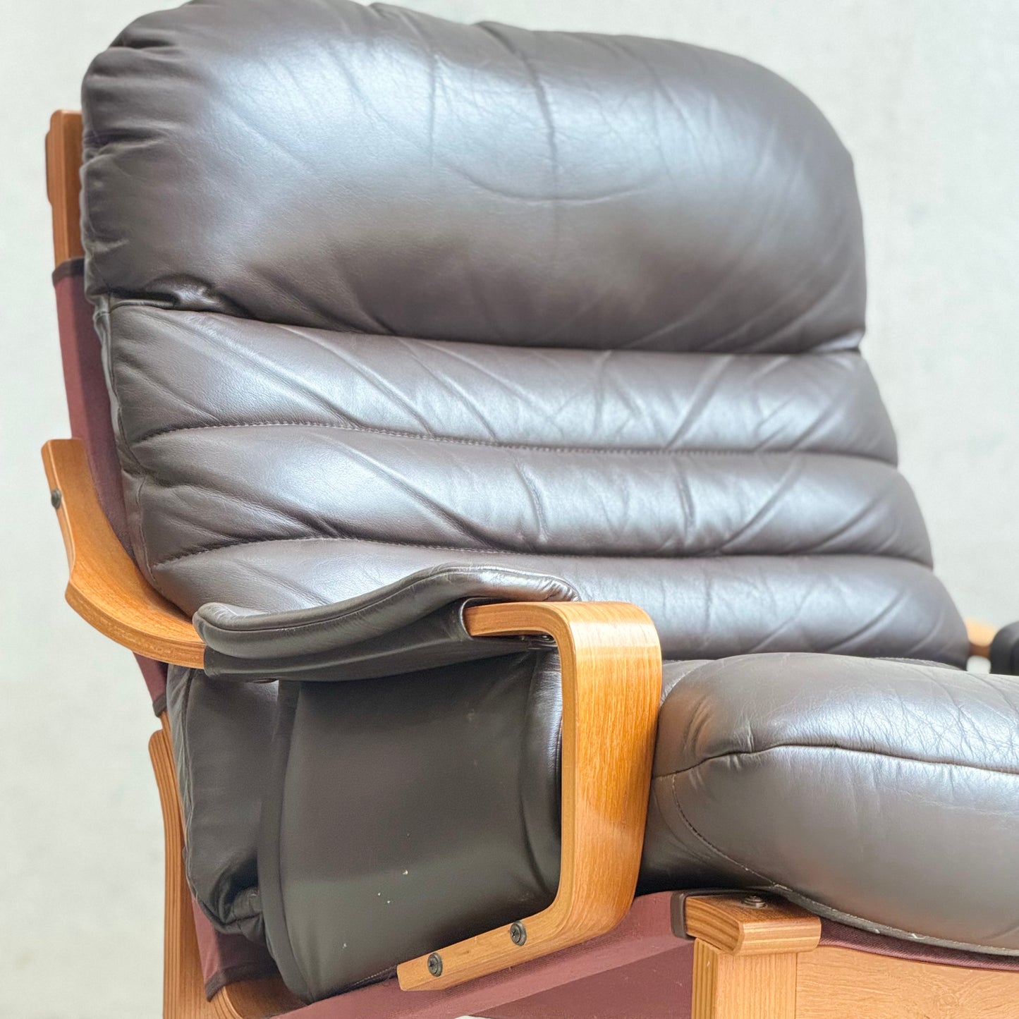 Tessa Austin Chocolate Brown Leather Armchair