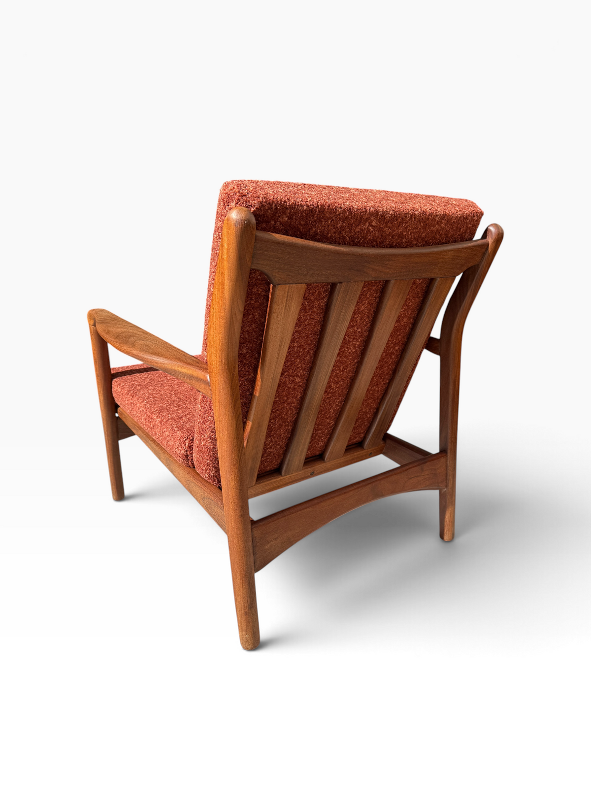 1960S TOOTHILL SOLID AFROMOSIA / TEAK WENTWORTH ARMCHAIR