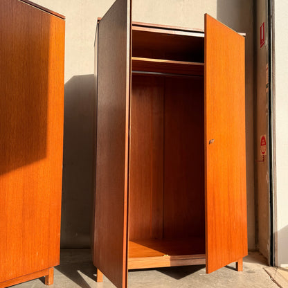 Ultra-Rare Pair of 1960s Fler Flerendo Wardrobe Armoires – Exclusive Melbourne Furniture Vault Find - (Revive)