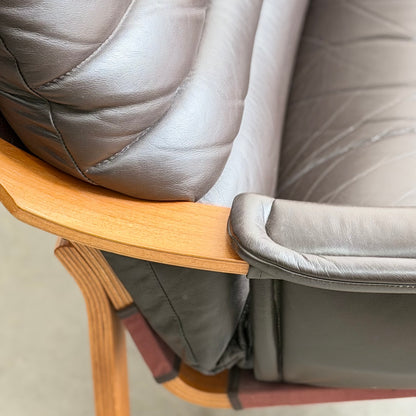 Tessa Austin Chocolate Brown Leather Armchair