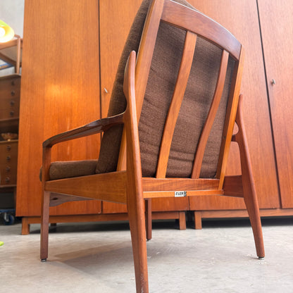 Fler Narvik Armchair -  original rich chocolate upholstery (Refine)