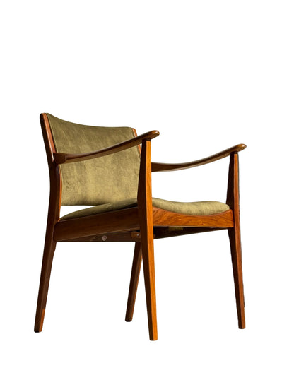 TH Brown Blackwood Carver Armchair – Fully Restored