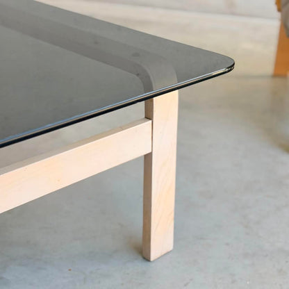 Tessa Ferrara Glass Coffee Table designed by Fred Lowen for Tessa Furniture (Revive)