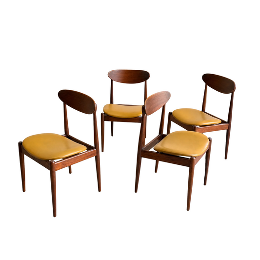 107 Parker Matchstick chairs - Set of 4 - Vintage Originals