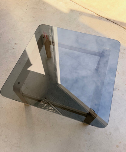 Tessa Ferrara Glass Coffee Table designed by Fred Lowen for Tessa Furniture (Revive)