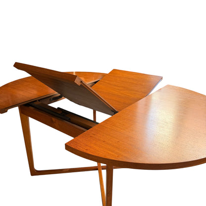 Rare 1960s-1970s Gerald Easden Round Extension Dining Table - (Revive)