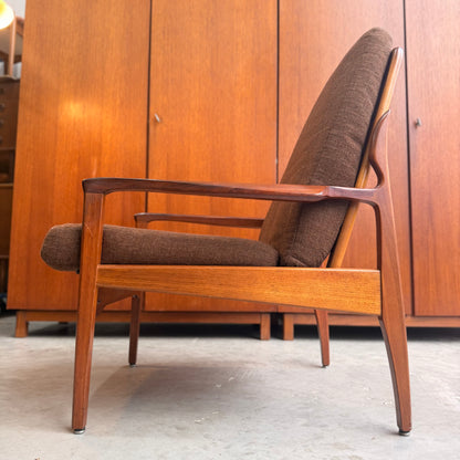 Fler Narvik Armchair -  original rich chocolate upholstery (Refine)