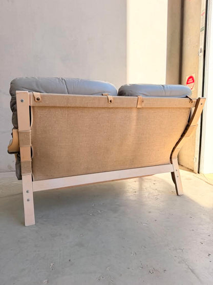 2 Seater Tessa Ferrara Leather Sofa (Revive)