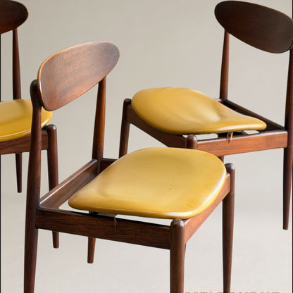 107 Parker Matchstick chairs - Set of 4 - Vintage Originals