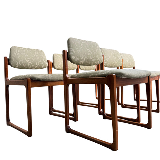 Set of 6 Gerald Easden Module Furniture Dining Chairs Australian Mid-Century Modern (Refine)