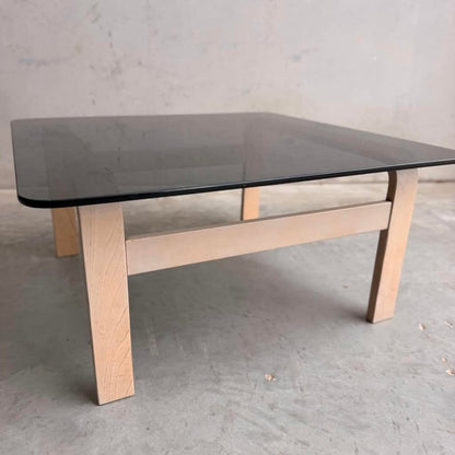 Tessa Ferrara Glass Coffee Table designed by Fred Lowen for Tessa Furniture (Revive)