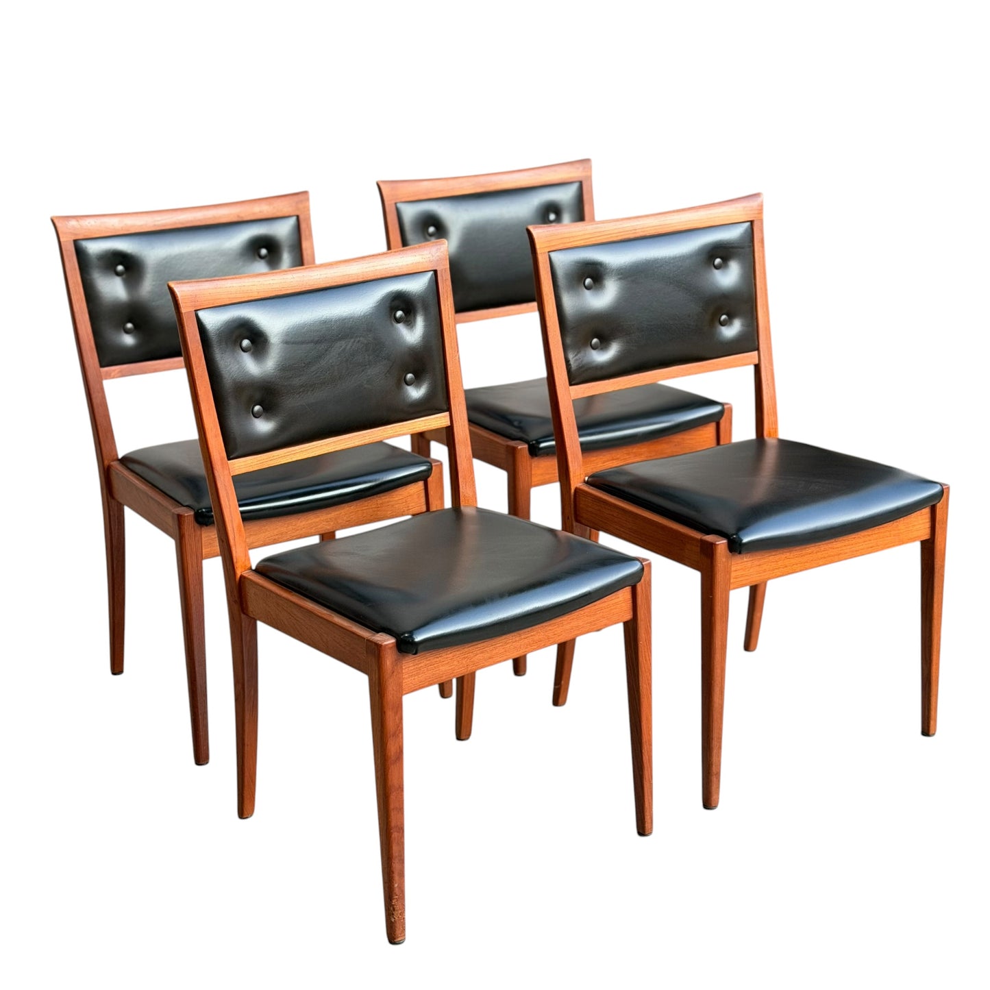 Pre-Order: Set of 4 Button Back Parker number 70 Dining Chairs