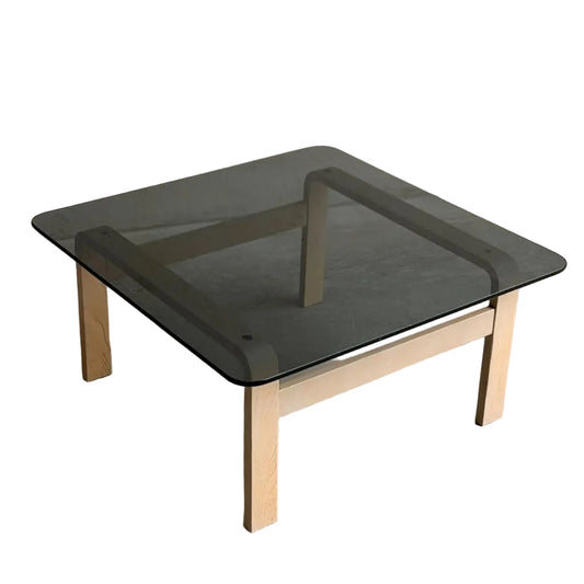 Tessa Ferrara Glass Coffee Table designed by Fred Lowen for Tessa Furniture (Revive)