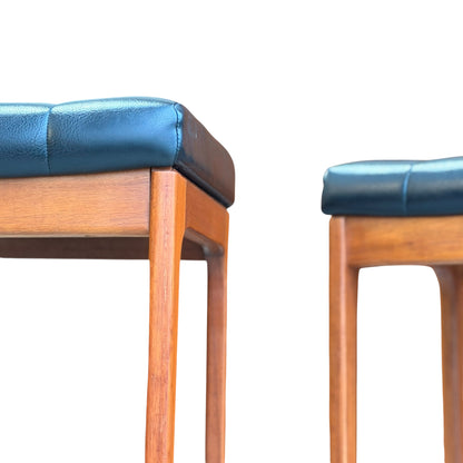Vintage Pair of Gerald Easden Bar Stools Tasmanian Blackwood (Revive)