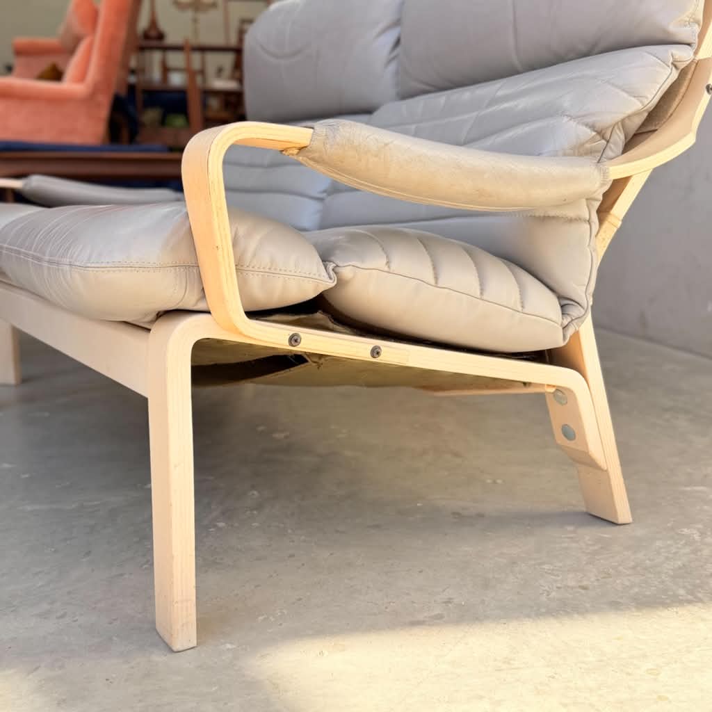 2 Seater Tessa Ferrara Leather Sofa (Revive)