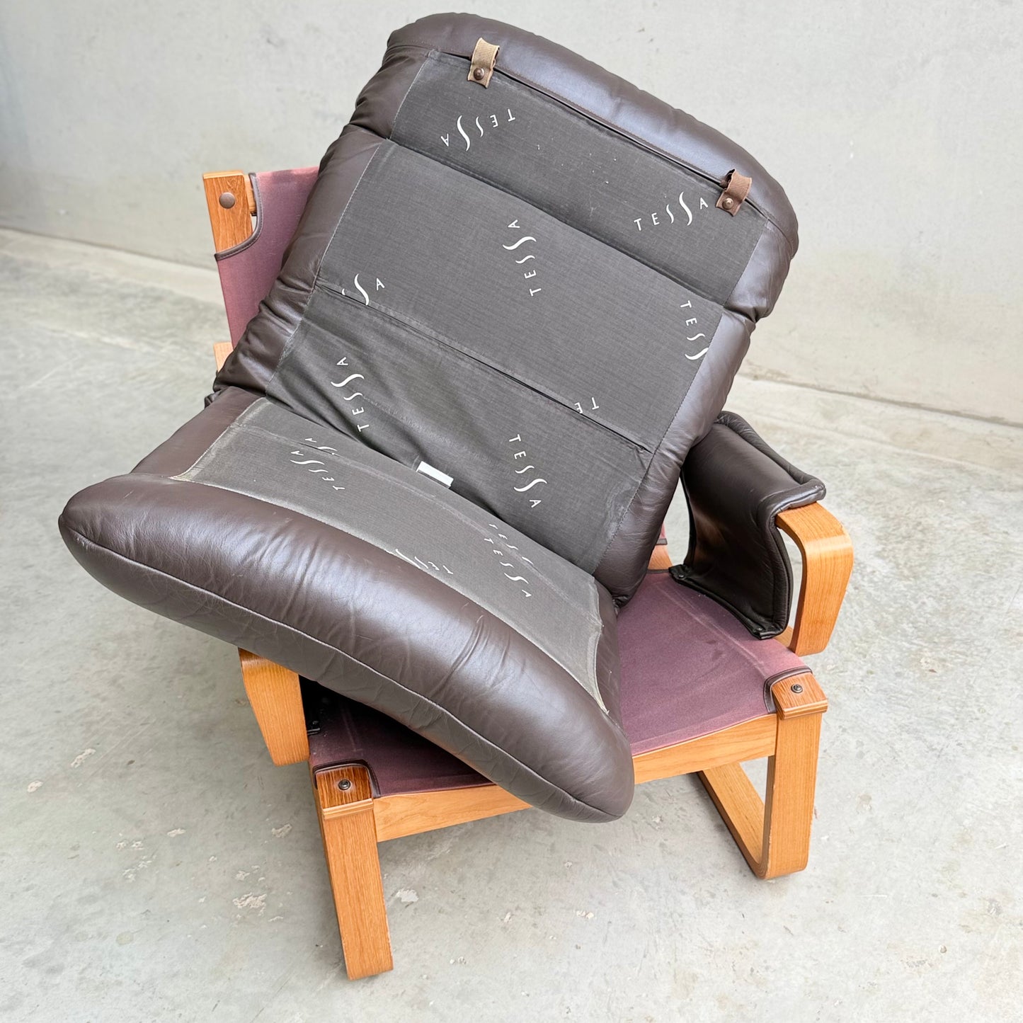 Tessa Austin Chocolate Brown Leather Armchair