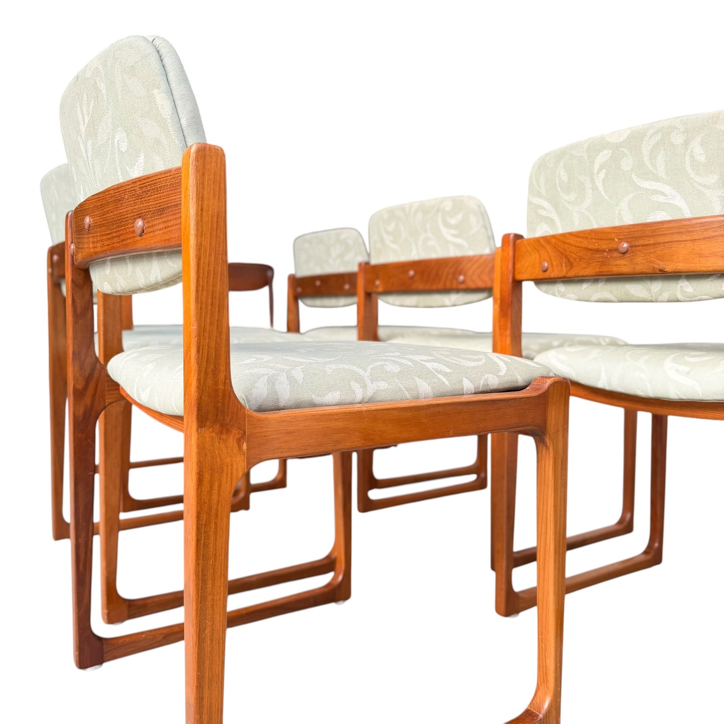 Set of 6 Gerald Easden Module Furniture Dining Chairs Australian Mid-Century Modern (Refine)
