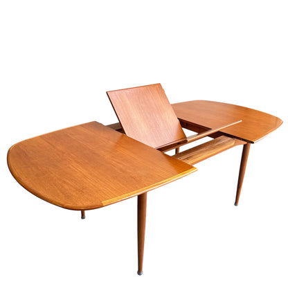 Vintage Parker No.92 D End Dining Table