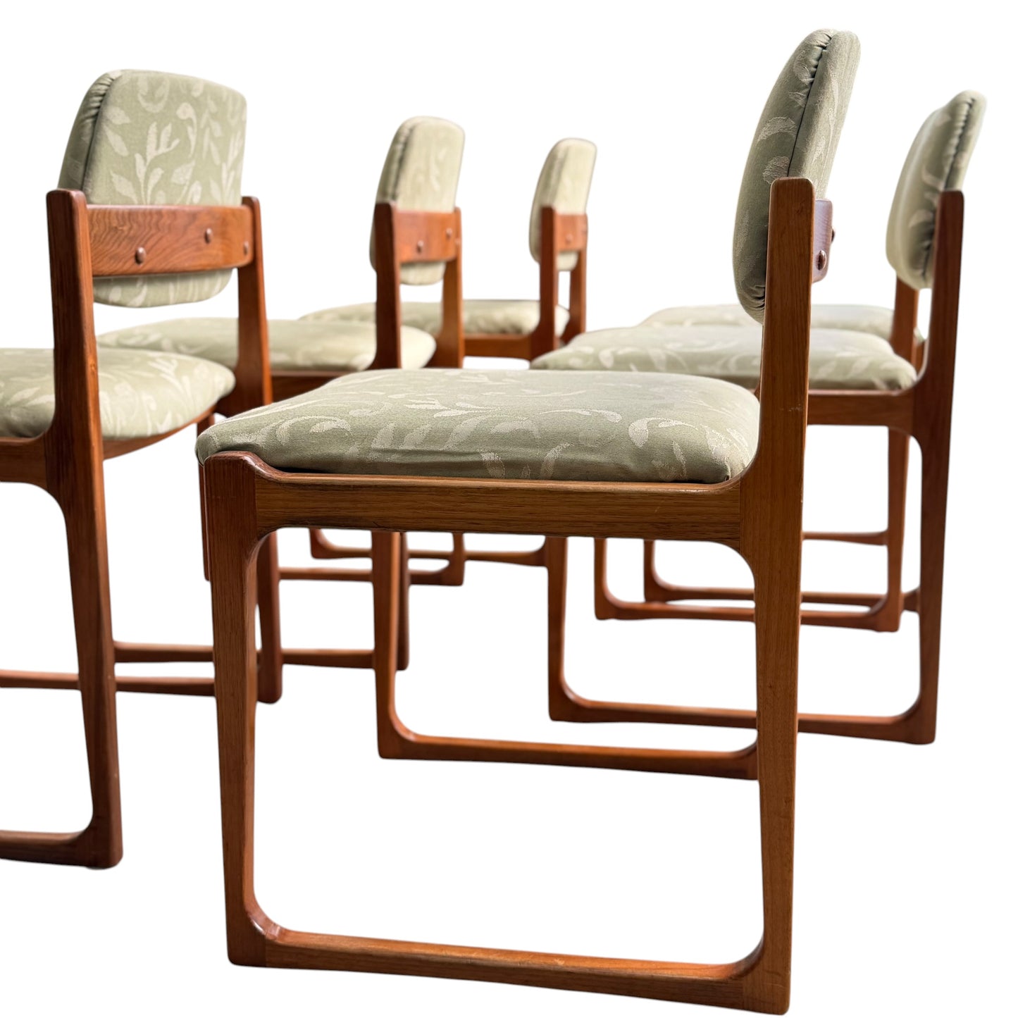 Set of 6 Gerald Easden Module Furniture Dining Chairs Australian Mid-Century Modern (Refine)