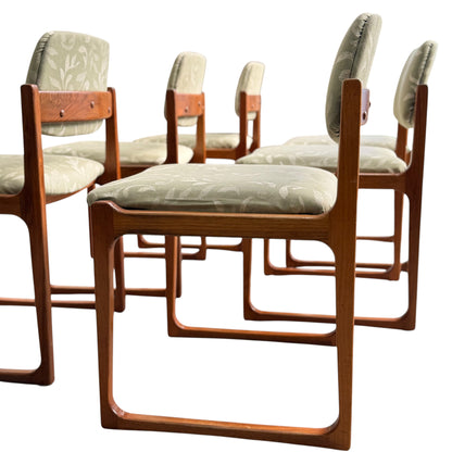 Set of 6 Gerald Easden Module Furniture Dining Chairs Australian Mid-Century Modern (Refine)