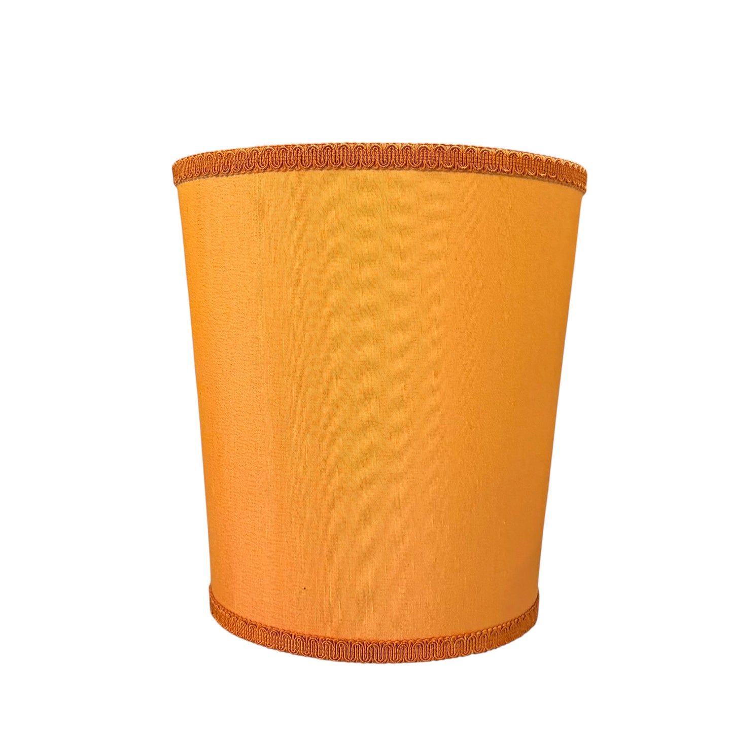 Vintage Mid-Century Ceramic Table Lamp – Stunning Urn-Shaped Orange Glaze, 1960s/70s