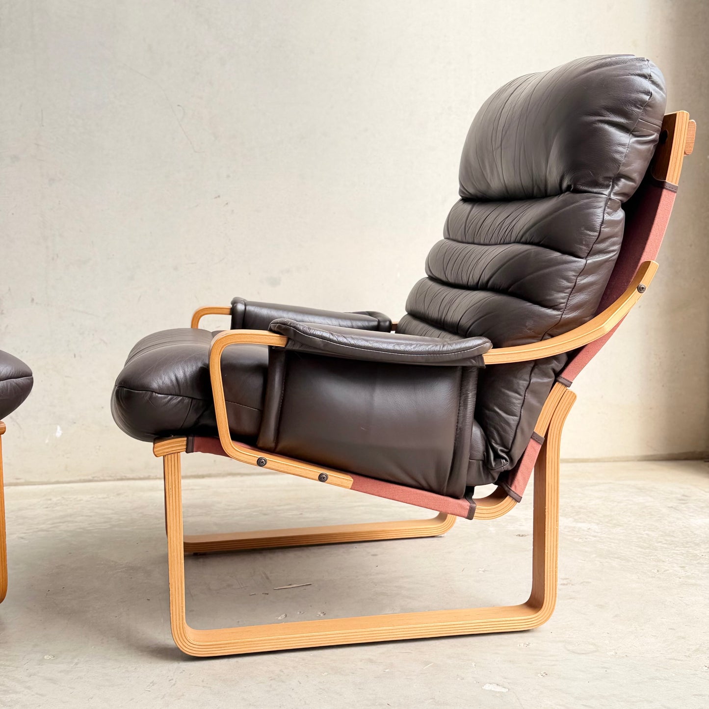 Tessa Austin Chocolate Brown Leather Armchair