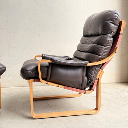 Tessa Austin Chocolate Brown Leather Armchair